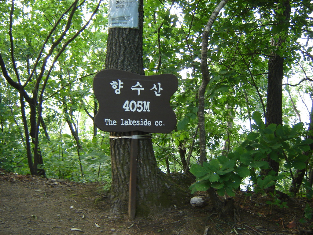 향수산 정상 이미지