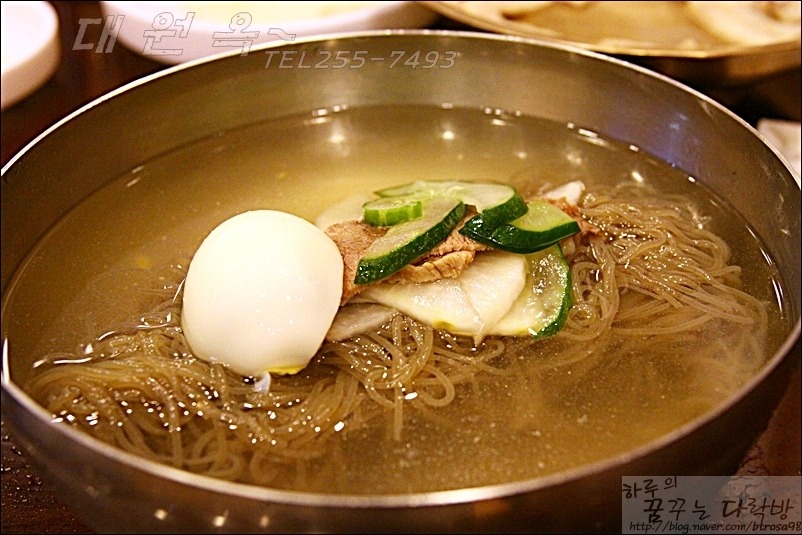 평양냉면 이미지