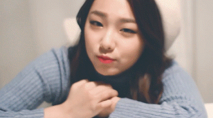 오늘자 귀여운 강미나.gif | 인스티즈