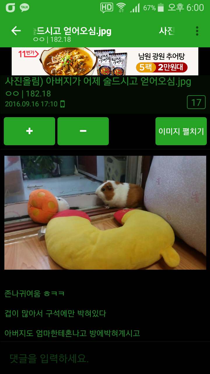 아버지가 얻어오신 것 | 인스티즈