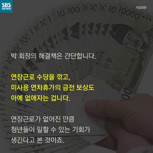  실업도, 연장근로도 근로자의 욕심 때문? | 인스티즈