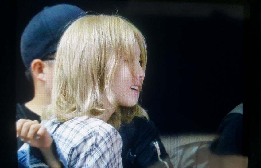 오늘자 공항 태연 .jpg | 인스티즈
