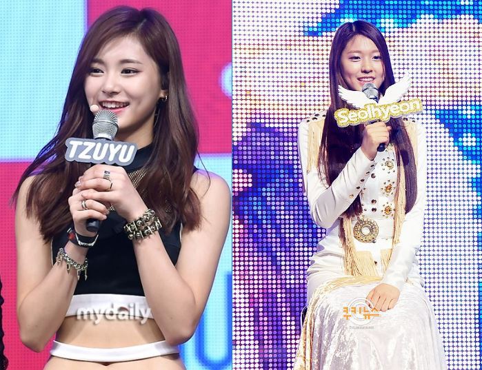 쯔위 vs 설현 데뷔떄 외모 비교.jpg | 인스티즈