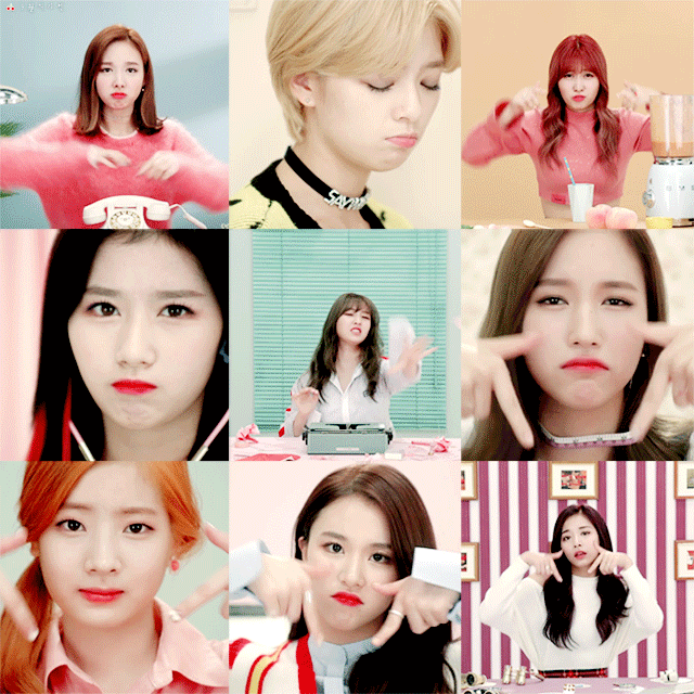 트와이스 9분할 짤 | 인스티즈