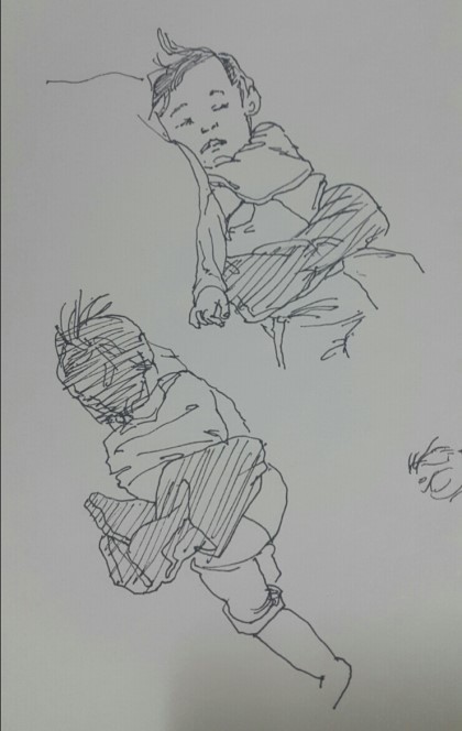 크로키 이미지