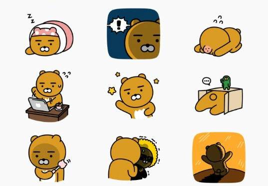 카톡 새로 나온 라이언 이모티콘.jpg | 인스티즈