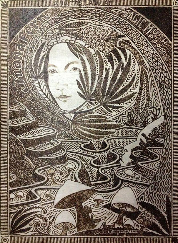 돋보기로 그린 그림 | 인스티즈