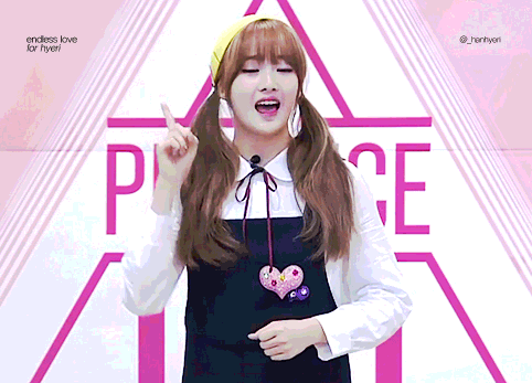 월요일 아침을 우리 프로듀스 멤버 한혜리로 시작 | 인스티즈