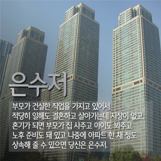 금수저 은수저 동수저의 기준.JPG | 인스티즈