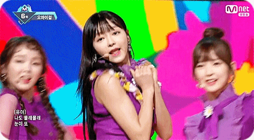 오마이걸 엠카 움짤.gif | 인스티즈