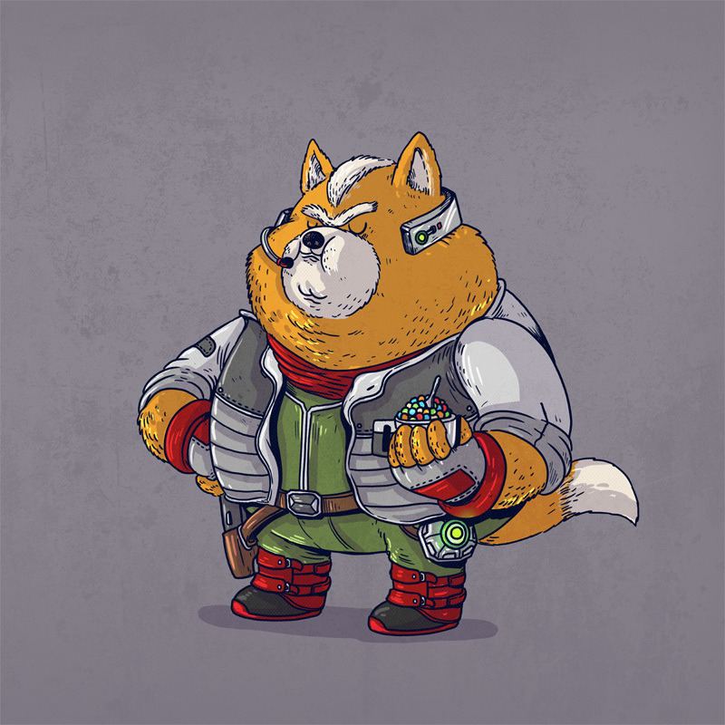 모든 캐릭터를 뚠뚠이로 만들어버린 Alex Solis의 Famous Chunkies 시리즈 (1) | 인스티즈