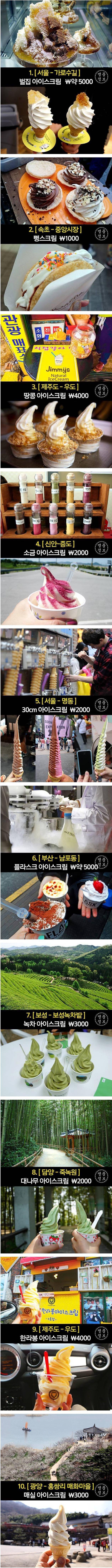 우리나라 지역별 대표 아이스크림.JPG | 인스티즈