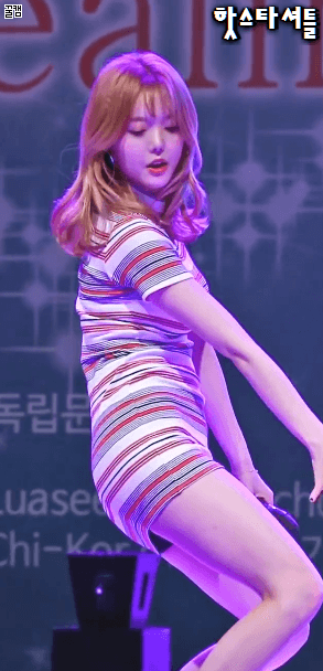 달샤벳 우희&세리.GIF | 인스티즈
