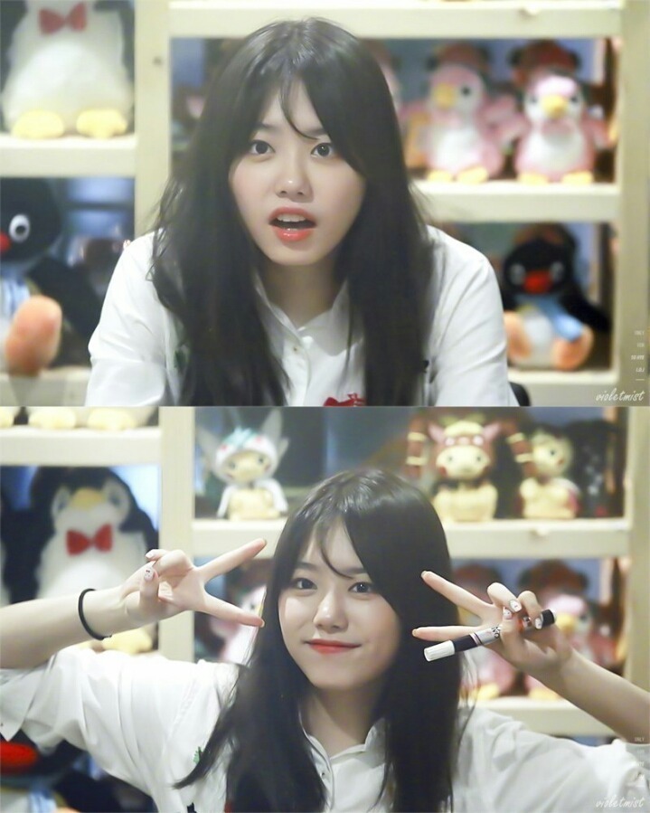 아이오아이 김소혜 앞머리 있vs없 | 인스티즈