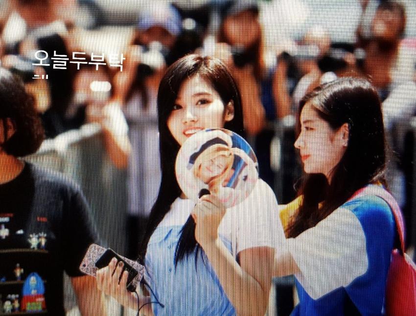 오늘자 사나 출퇴근.jpg | 인스티즈