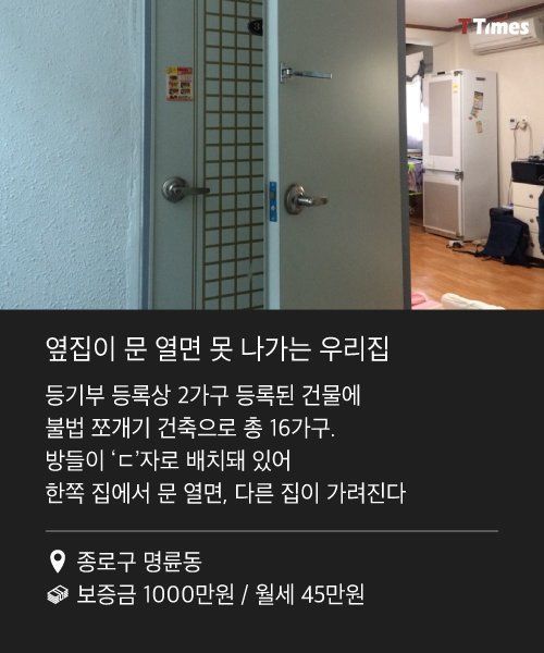 대한민국 청년들의 감옥같은 방 한 칸 | 인스티즈