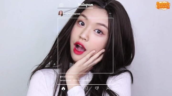 뷰티 유튜버 써니의 연예인 메이크업! | 인스티즈