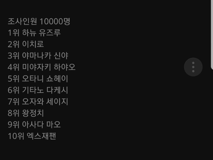 일본인이 생각하는 일본의 보물 유명인 | 인스티즈