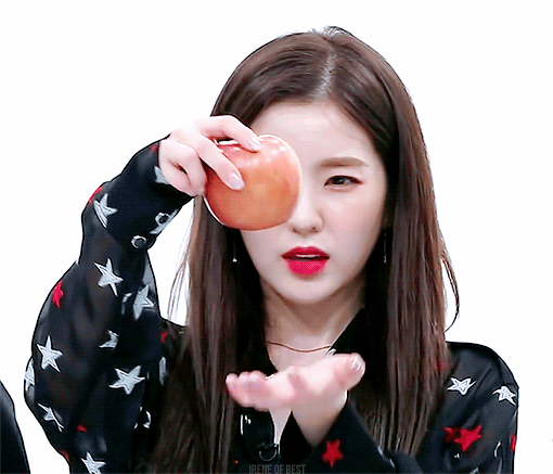 오늘 주간아이돌에서 미모+귀여움 폭발한 아이린.gif | 인스티즈