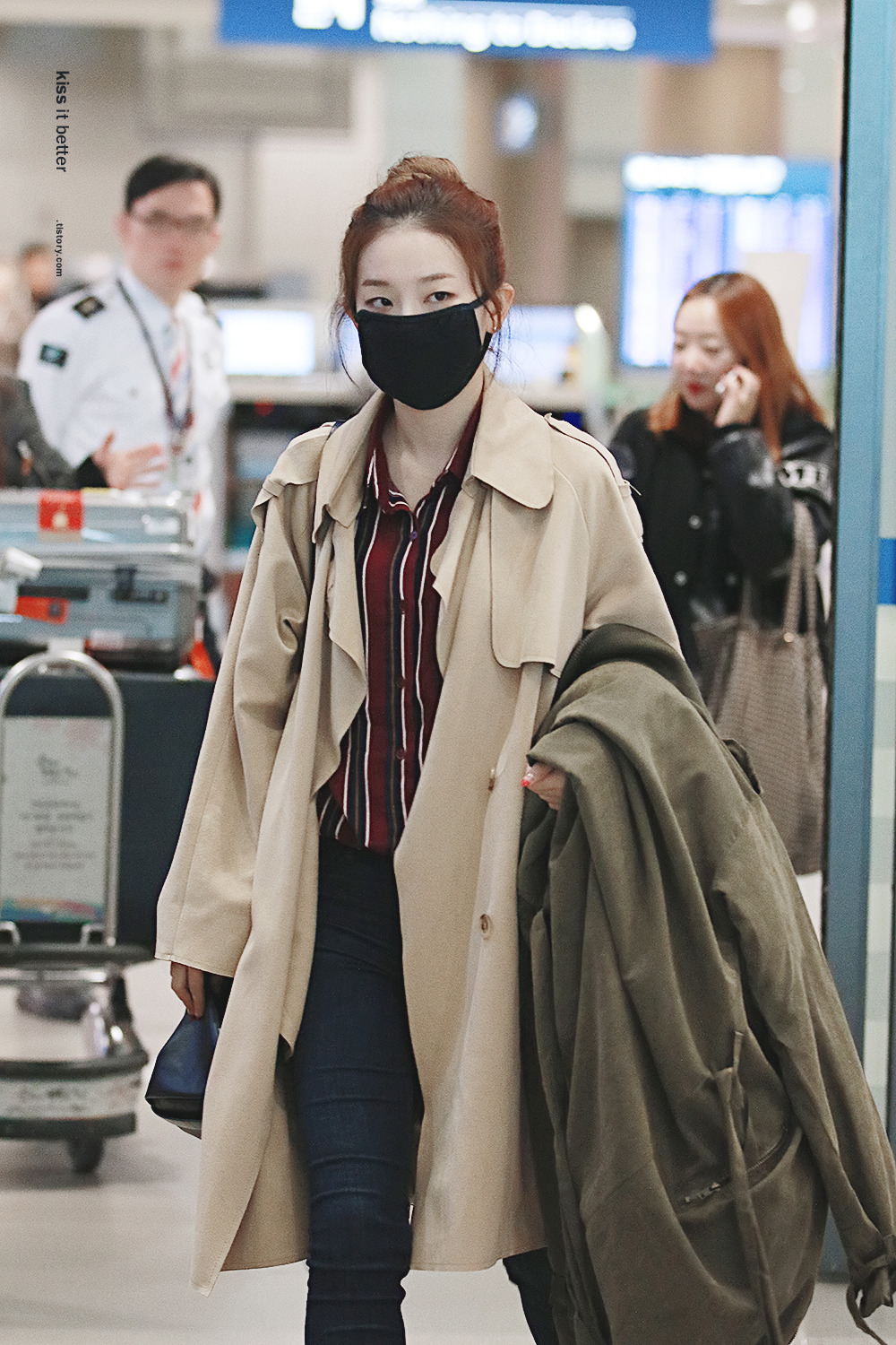 레드벨벳 슬기 사복으로 보는 겨울 코디.jpg | 인스티즈