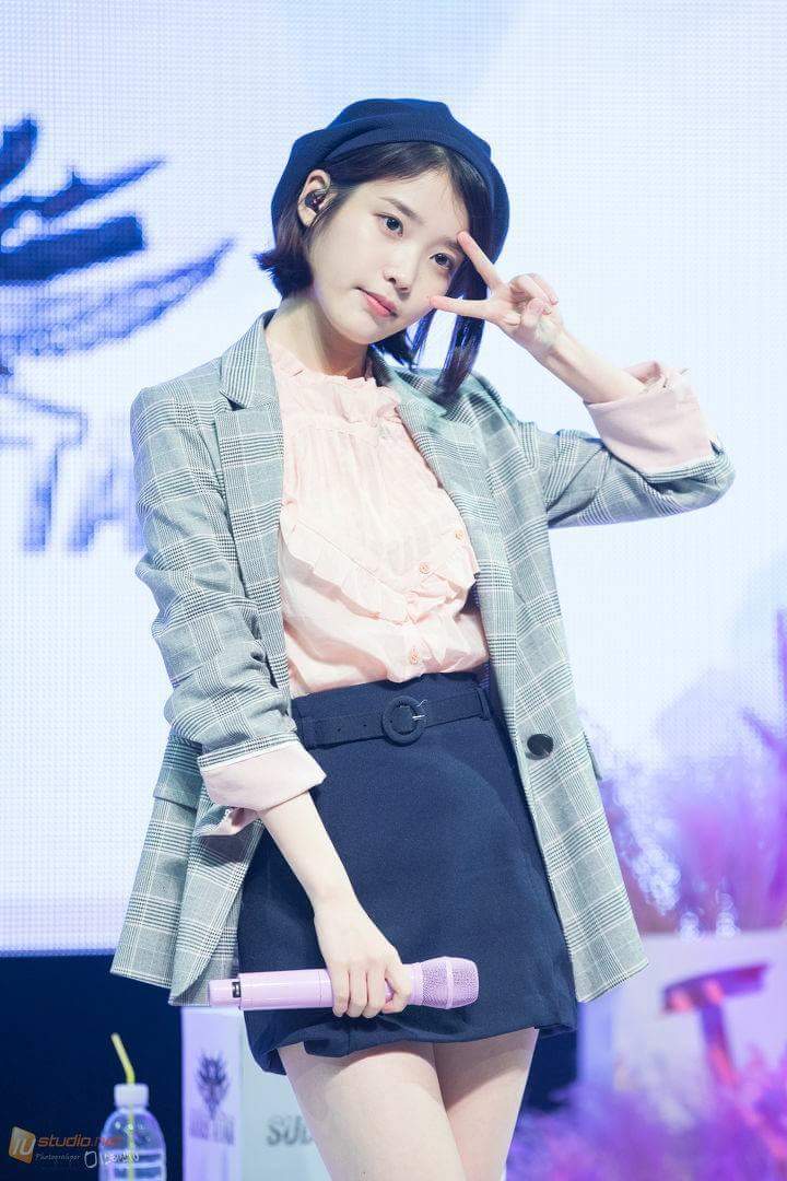 베레모쓴 아이유.jpg | 인스티즈