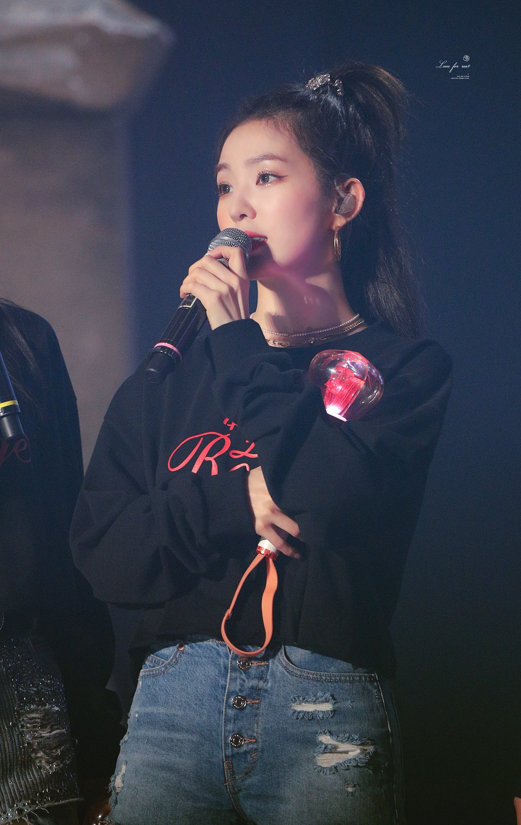 콘서트에서 머리묶은 아이린.jpg | 인스티즈