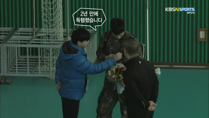 군대 갓 전역한 에이스의 모습을 담았던 방송.jpg | 인스티즈