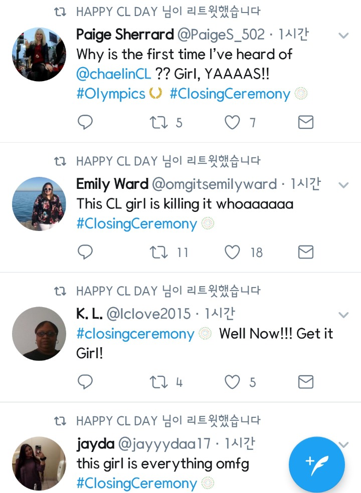 북미에서 나름 반응좋은 씨엘 폐막식 무대 | 인스티즈