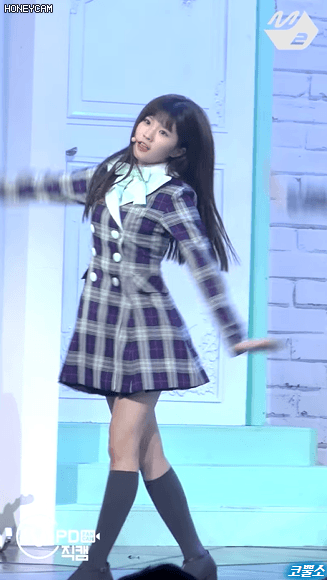 송하영 엠카 직캠.gif | 인스티즈
