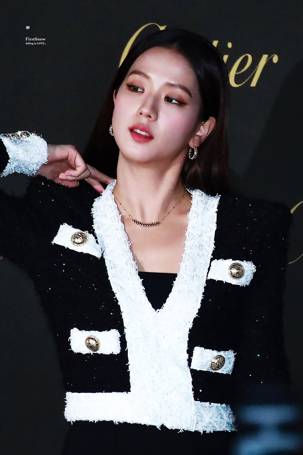 까르띠에 행사 참석한 블랙핑크 지수.jpgif | 인스티즈