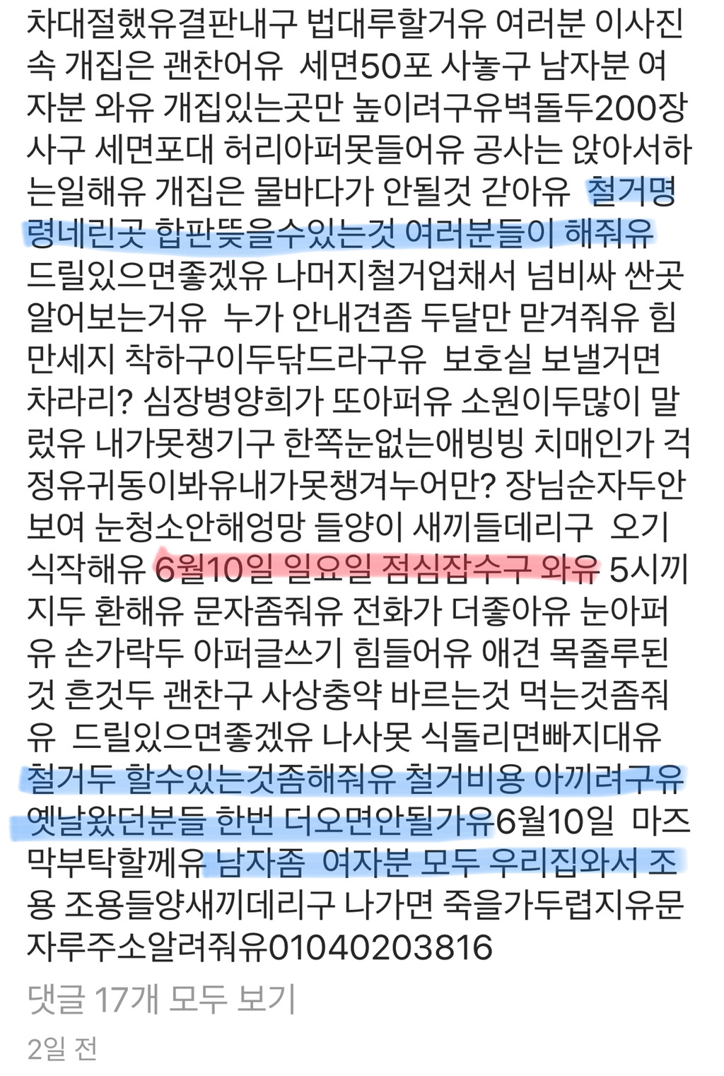 제발 한번만 봐주라,,,😢 유기됐던 댕냥이들과 함께 사는 박옥래 할머님이 많이 힘드셔 | 인스티즈