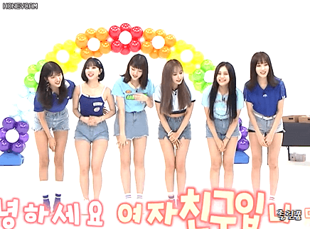 오늘자 주간아이돌 여자친구.gif | 인스티즈