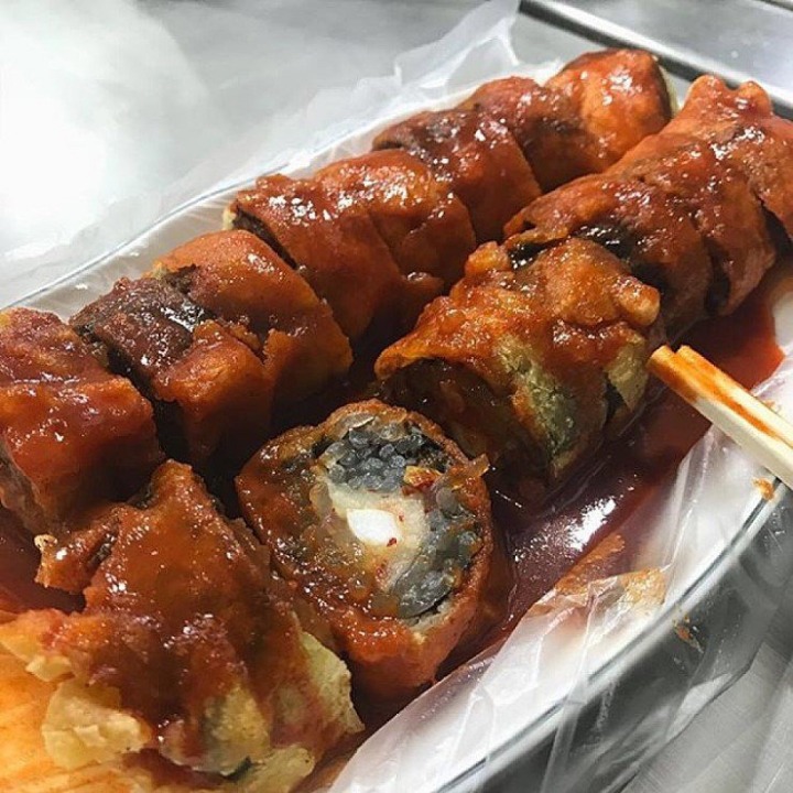 떡볶이국물에 김말이 | 인스티즈