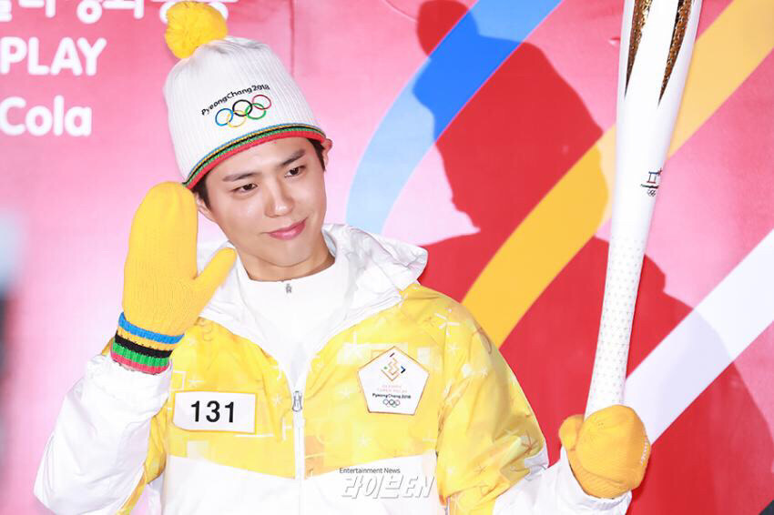 여의도 마비시킨 박보검 성화봉송 상황.jpg | 인스티즈