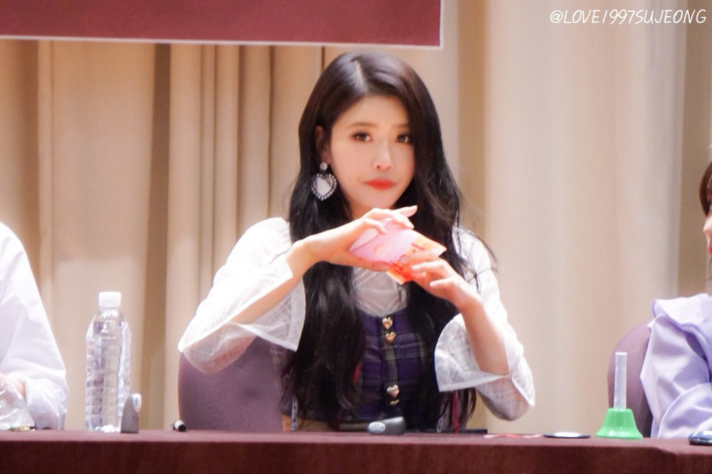 [러블리즈] 피자 먹고 온 사이에 좋은 소식을 들어서 미주 | 인스티즈