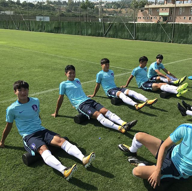 U-18 대표팀 스페인 전훈 모습 | 인스티즈