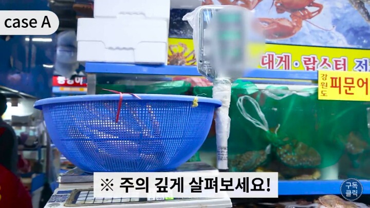 수산물 시장가서 유심히 봐야할 저울 사기치는 방법 | 인스티즈
