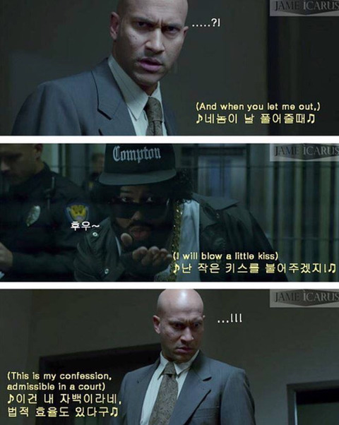 이센스 트위터글 보고 생각난 미국 코미디 짤ㅋㅋㅋ (겟아웃 감독 등장) | 인스티즈