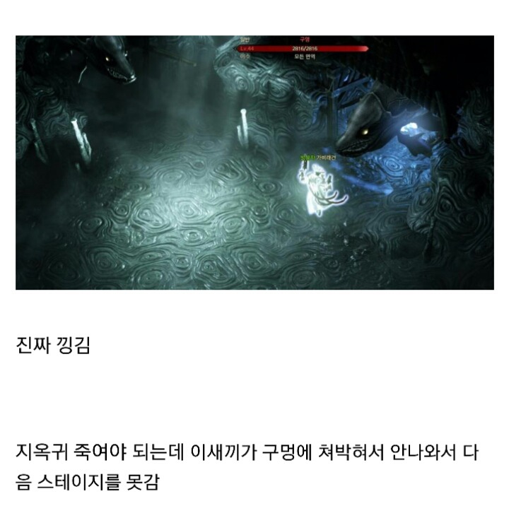 로아) 물고기가 구멍에 낑김 | 인스티즈