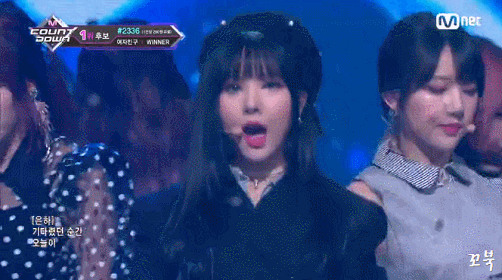 180510 엠카운트다운 여자친구 밤.gif | 인스티즈