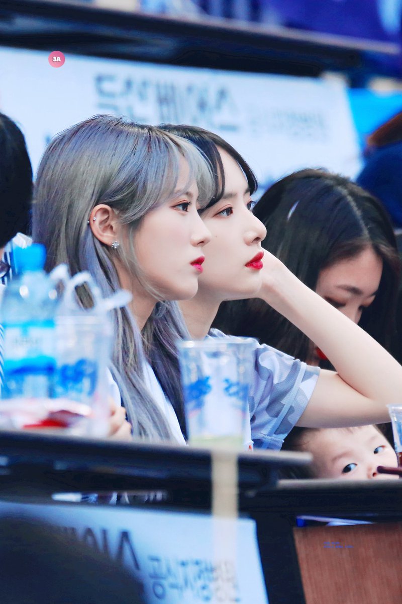 애쉬그래이머리가 잘어울리는 우주소녀 루다.jpgif | 인스티즈