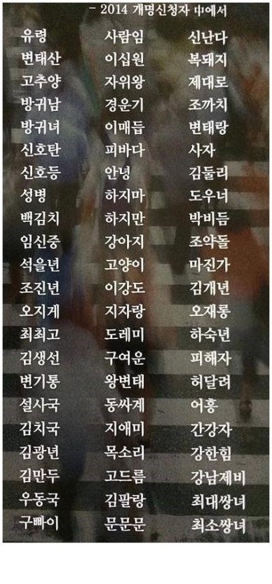 개명신청 레전드 | 인스티즈