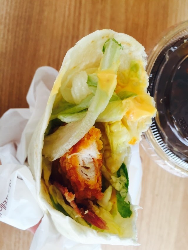 아침은 간단하게! 치킨스낵랩 gifjpg | 인스티즈