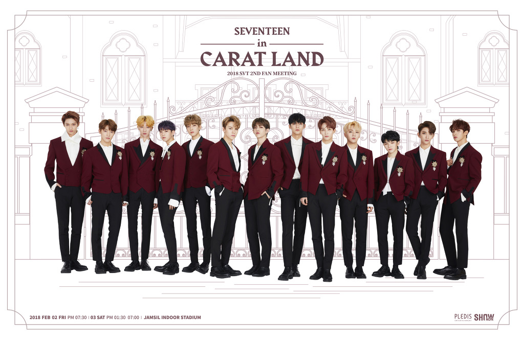 SEVENTEEN ジュン カラットランド 2018 NOTICE] 2018 SVT 2nd FAN MEETING 'SEVENTEEN in CARAT LAND